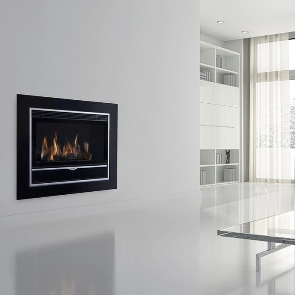 Газовый камин Karma ELEGANCE 77 Exclusive Glass line 100