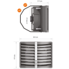 Водяная тепловая пушка 60 кВт Sonniger HEATER R3