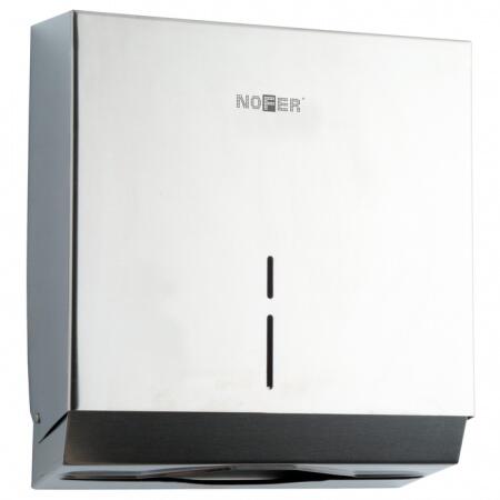 Диспенсер для бумажных полотенец Nofer 275х260х120 мм матовый
