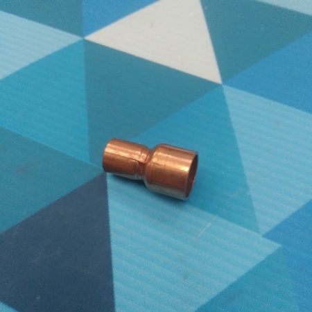 Муфта-переходник С*С, 3/8" x 1/4" (пайка, медь)