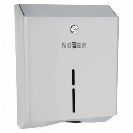 Диспенсер для бумажных полотенец Nofer 320х250х115 матовый