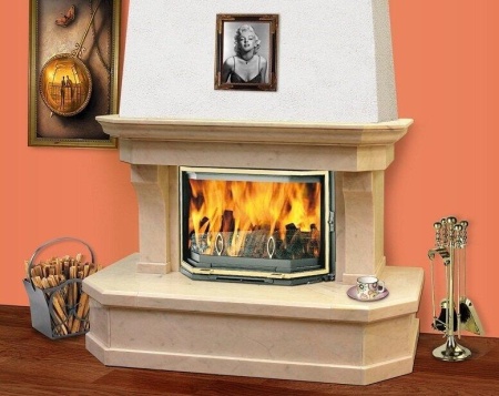 Дровяная топка  Fabrilor DECO 775 DO BR