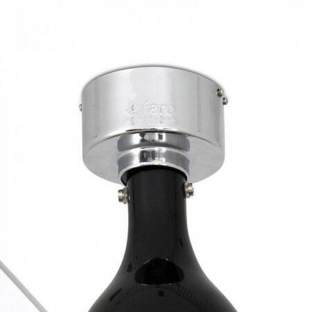 Вентилятор с подсветкой Faro Mini Eterfan Matt Black 1L