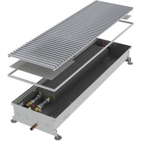 Внутрипольный конвектор длиной 2,1 м - 3 м Minib COIL-PO 2500