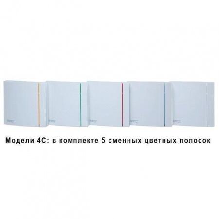 Вытяжка для ванной диаметр 100 мм Soler & Palau SILENT-100 CRZ GREY DESIGN-4C (230V 50)