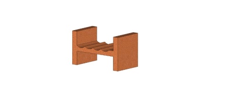 H-образный базовый элемент Cavo50, серия Cavo, 500х270х290 мм (Arcave)
