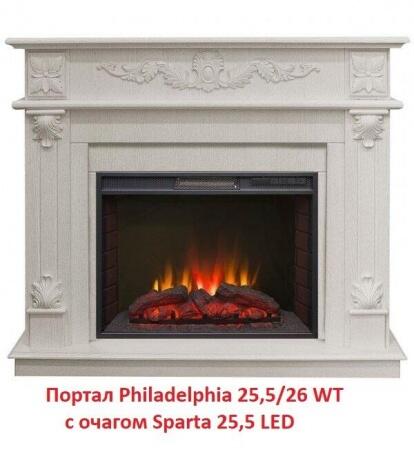 Деревянный портал Real-Flame Philadelphia 26 WT