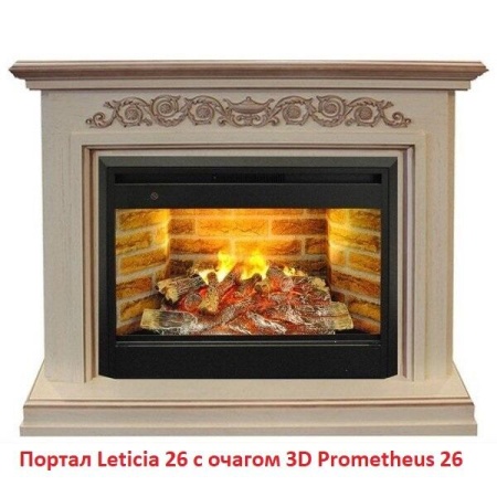 Деревянный портал Real-Flame Leticia 26 WT