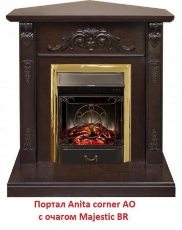 Деревянный портал Real-Flame Anita corner AO