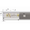 Внутрипольный конвектор длиной 1,1 м - 1,5 м Minib COIL-KT110 1500