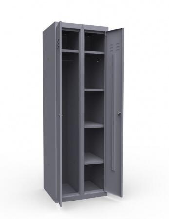 Шкаф для хранения уборочного инвентаря ШРХ-22 L600 600/500/1850 две двери
