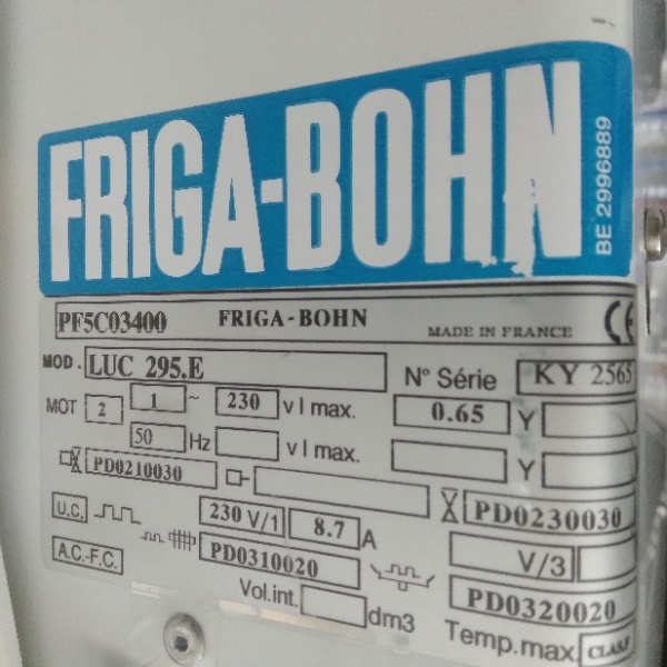 Воздухоохладитель FRIGA-BOHN PF5C03400 LUC 295.E (2336 m3/h) Франция