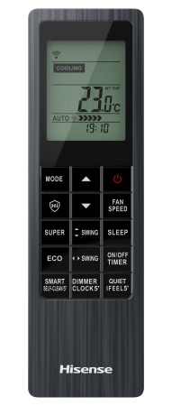Инверторная сплит-система серии BLACK CRYSTAL SUPER DC Inverter Wi-Fi AS-13UW4RVETG01(B) (комплект)